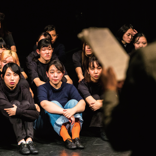 公演演習基礎、舞台演習基礎I・II風景